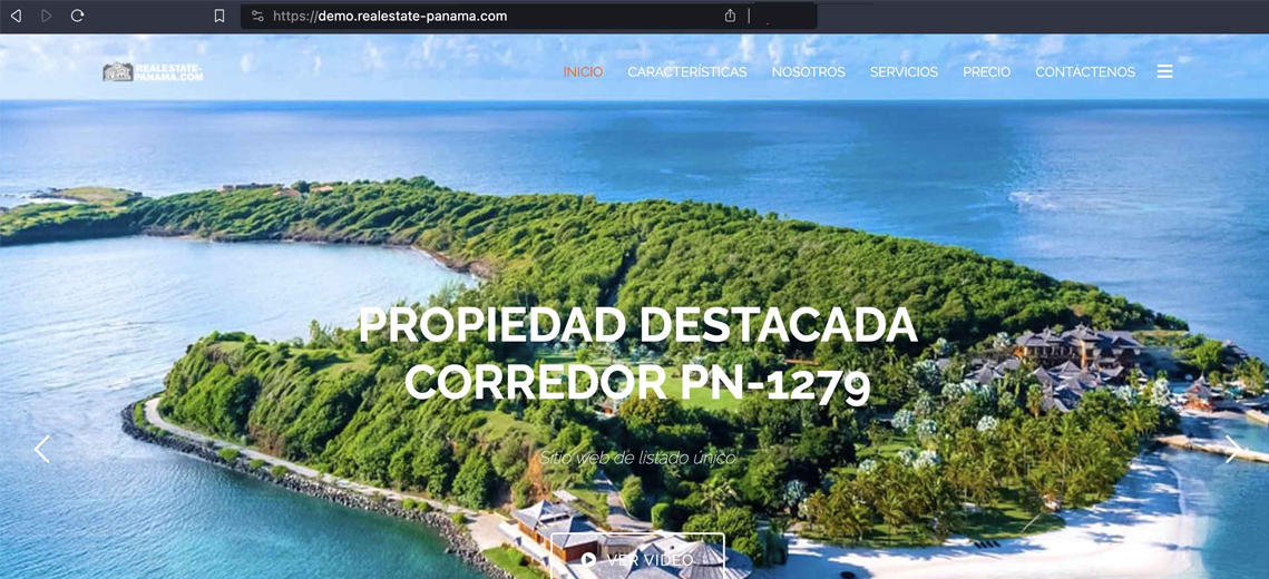 sitio web de listado úncio