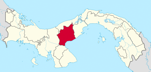 Coclé Map Coclé Map